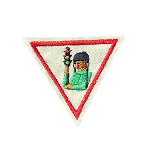 Try It Safety Sense Patch GSA Girl Scouts of America Brownie Girl Retired u